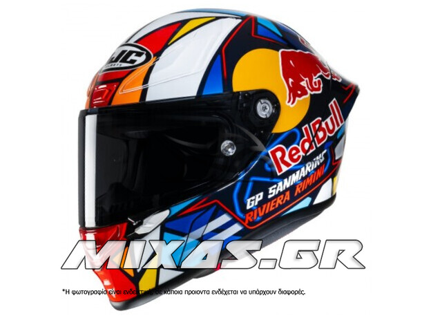 ΚΡΑΝΟΣ HJC ΚΛΕΙΣΤΟ (FULLFACE) RPHA-1 RED BULL MISANO GP MC