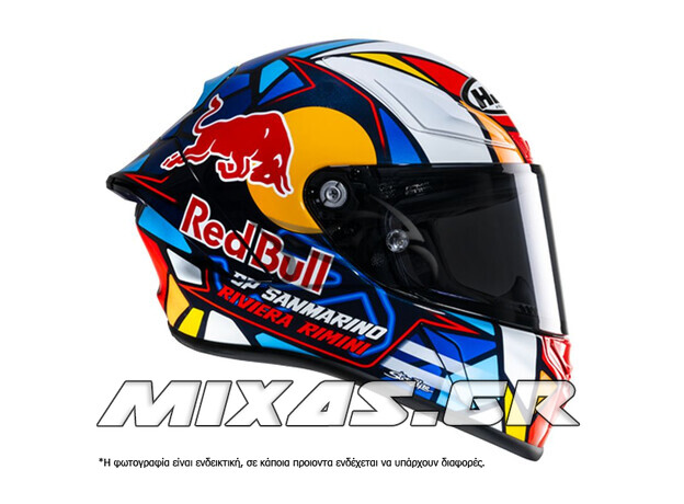 ΚΡΑΝΟΣ HJC ΚΛΕΙΣΤΟ (FULLFACE) RPHA-1 RED BULL MISANO GP MC