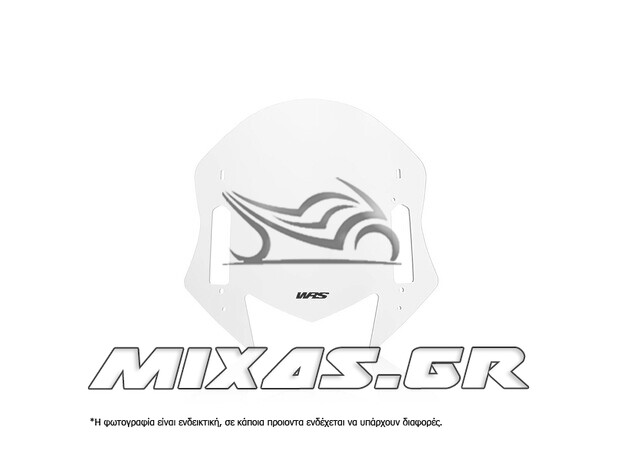 ΠΑΡΜΠΡΙΖ/ΖΕΛΑΤΙΝΑ WRS YAMAHA T-MAX 530 (17-19)/T-MAX 560 (19-21) 37x42cm CLEAR