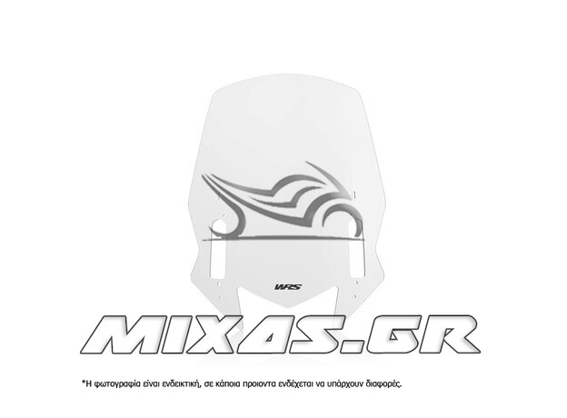 ΠΑΡΜΠΡΙΖ/ΖΕΛΑΤΙΝΑ WRS YAMAHA T-MAX 530 (17-19)/T-MAX 560 (19-21) 51x43cm CLEAR