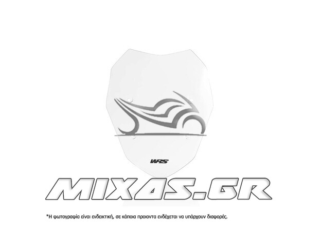 ΠΑΡΜΠΡΙΖ/ΖΕΛΑΤΙΝΑ WRS YAMAHA BMW S1000 XR (15-19) 40x35cm CLEAR