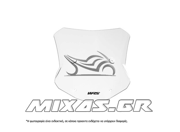 ΠΑΡΜΠΡΙΖ/ΖΕΛΑΤΙΝΑ WRS YAMAHA BMW S1000 XR (20-23) 38x38cm CLEAR