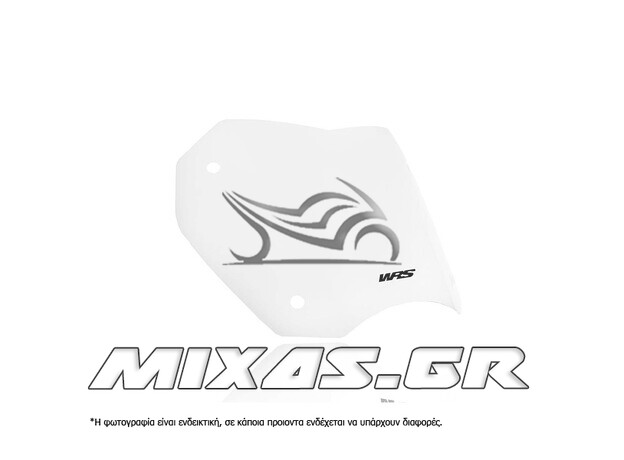 ΠΑΡΜΠΡΙΖ/ΖΕΛΑΤΙΝΑ WRS HONDA SH 125/150 (17-19) 28x48cm CLEAR