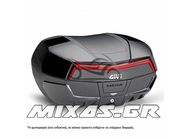 ΒΑΛΙΤΣΑ GIVI V58NNTB 58L MAXIA 5 ΜΟΝΟΚΕΥ ΜΑΥΡΗ/ΚΟΚΚΙΝΑ ΚΡΥΣΤΑΛΛΑ