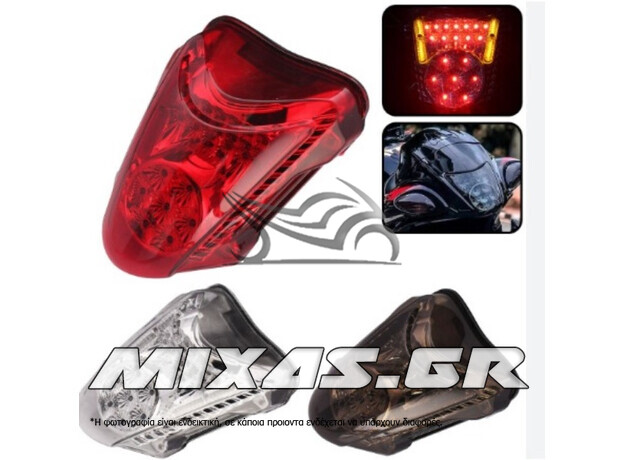 ΦΑΝΑΡΙ ΠΙΣΩ SUZUKI HAYABUSA GEN2 ΦΙΜΕ LED ROC